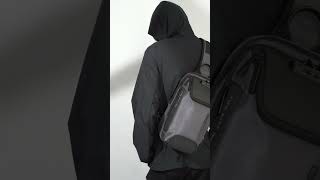 7082 BANGE Premium Quality Bag Backpack Anti Theft Water Repellent Fabric Laptop Bag USB Charging
