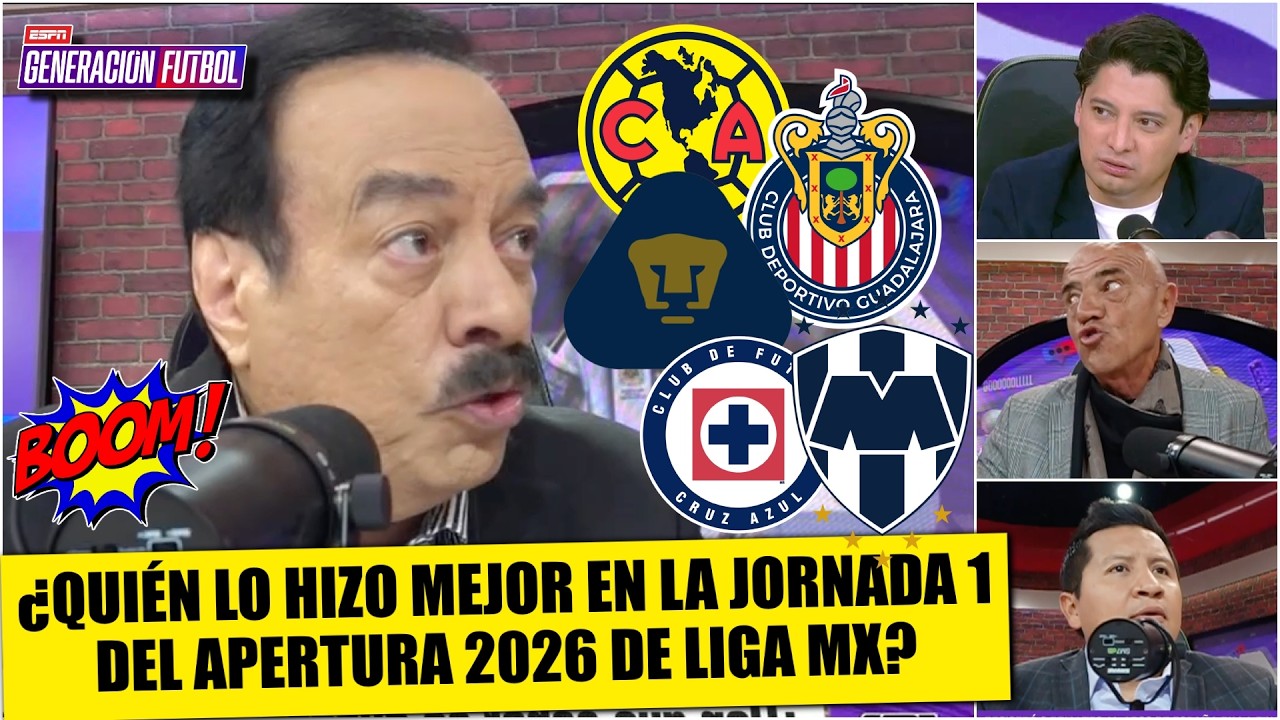 IMPERDIBLE respuesta de HÉCTOR HUERTA sobre quién lo hizo mejor en ARRANQUE LIGA MX | Generación F