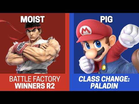Class Change: Paladin Battle Factory Winners R2 - MOiST vs Pig - SSBU