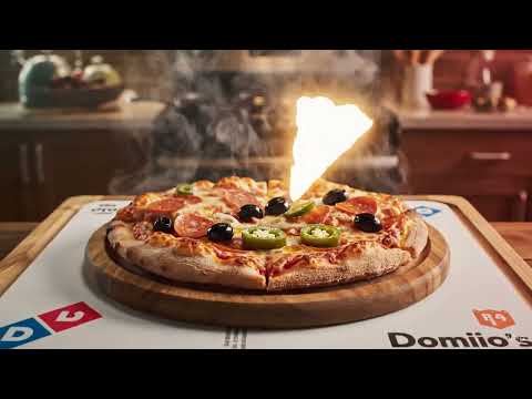 Domino s Pizza Ad Generation Ready Transform || Promo AI Video || Brand AI