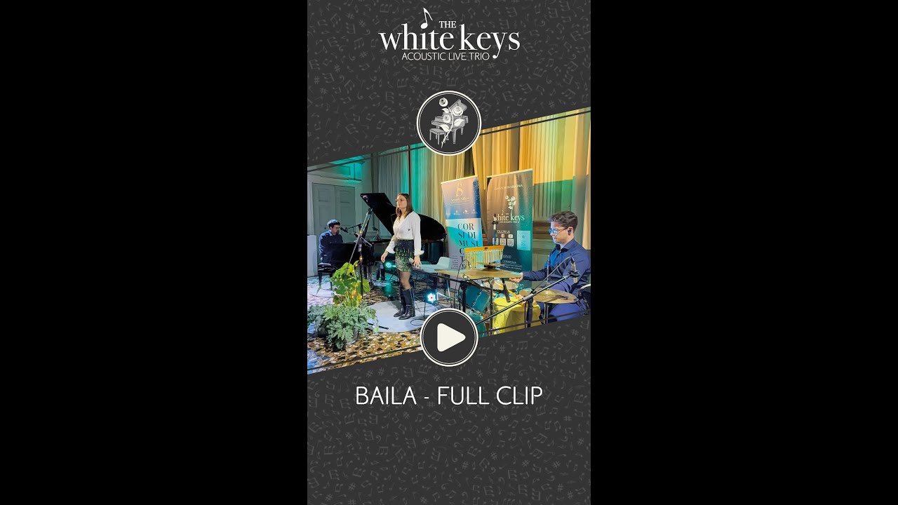Baila - Zucchero Cover dal vivo alla Sala Affreschi by White Keys