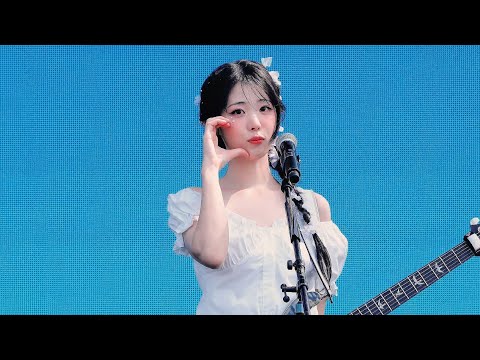 250601 QWER 히나 대관람차 직캠 (QWER HINA fancam) @2025 Weverse Con Festival