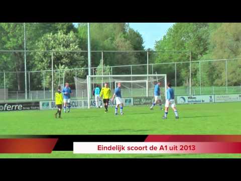 Jubileumwedstrijd SV Meerssen kampioensteams A1 1986 tegen A1 2013