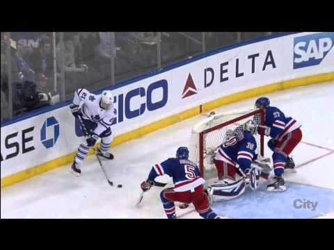 Kadri Goal - Leafs 3 vs Rangers 1 - Oct 12th 2014 (HD)