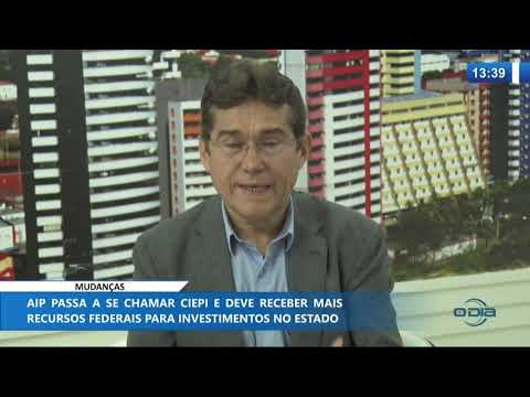 O DIA NEWS 25 11 2019  Andrade JuÌnior (Pres. CIEPI) - AIP passa a se chamar CIEPI