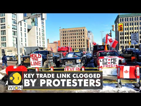 Canada's truckers protest is tightening screws on auto industry | Freedom Convoy| World English News