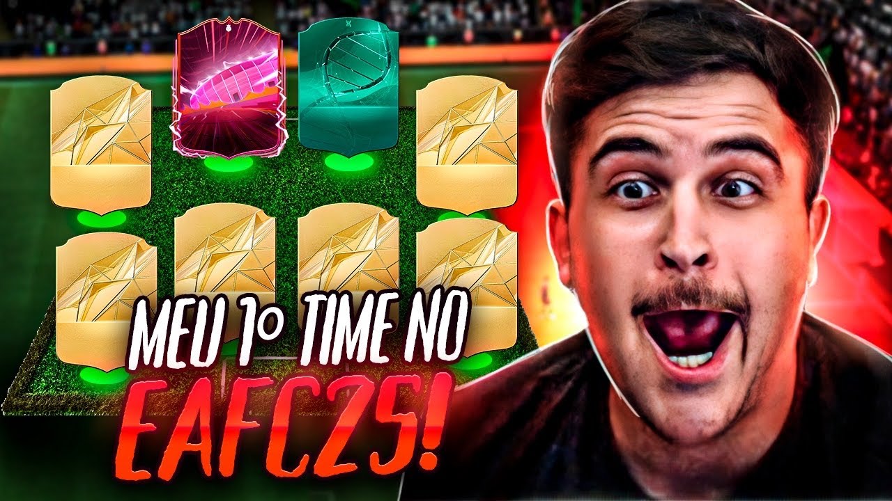 MONTEI O PRIMEIRO TIME DO BANQUETA NO EA FC 25 E TIREI O 1º ANDADOR!!
