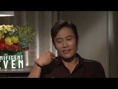 THE MAGNIFICENT SEVEN: Backstage with Ethan Hawke & Byung Hun Lee