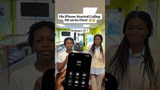 His iPhone Wouldn’t STOP Calling 911! 🚨😱 #shorts
