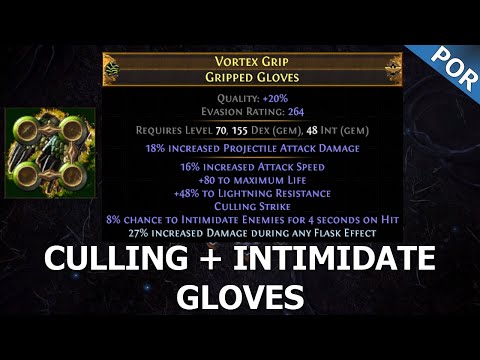 [3.11] Harvest Crafting: Culling Strike + Intimidate Gloves