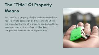 Transfer Of Title In Toronto: All You Need to Know