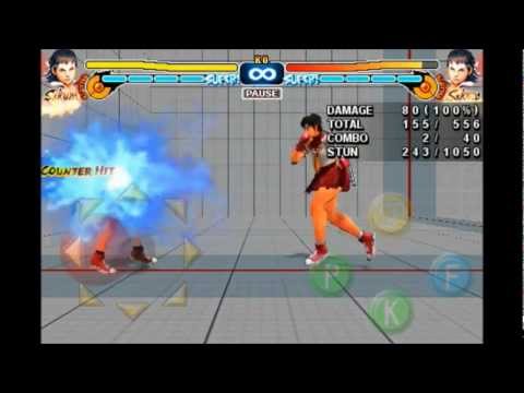 SF4Volt - Sakura - 45-Hit Combo