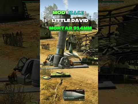 The Biggest Mortar Ever Gates of Hell #goh #artillery #military