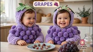 Download lagu Belajar Nama Buah untuk Anak-Anak 🍌🍎 | Bayi Belajar Buah & Sayuran dengan Cara yang Menyenangkan | Video Pembelajaran untuk Balita mp3