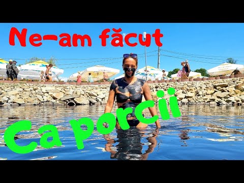 We went for treatment at Ocna Sibiului and we acted like pigs