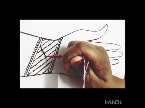 Simple mehndi design | Zakia's mehndi #viral