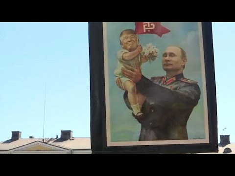 Helsinki "empfängt" Trump und Putin