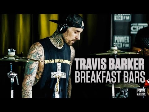 Travis Barker LIVE Drum Set On The Cruz Show | Breakfast Bars