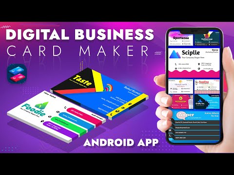 Digital Business Card Maker Video