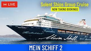 SHIPS TV - Mein Schiff 2 Cruise Ship Departing Port of Southampton (LIVE)