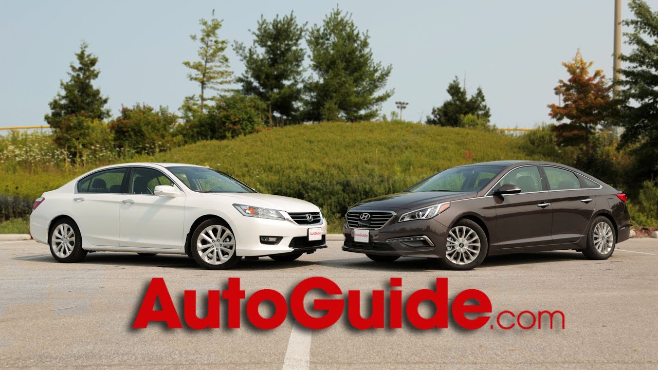 2014 Honda Accord vs. 2015 Hyundai Sonata