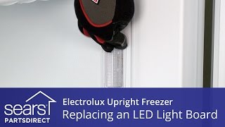 How to Replace an Electrolux Upright Freezer LED Light Board