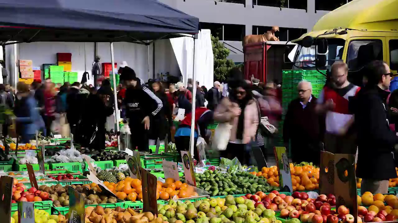 Discover the captivating vistas of Wellington Harbourside Market.