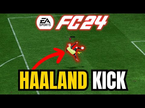 FC 24: Tutorial for Haaland Kick from Manchester City vs Borussia Dortmund #fc24