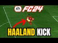 FC 24: Tutorial for Haaland Kick from Manchester City vs Borussia Dortmund #fc24