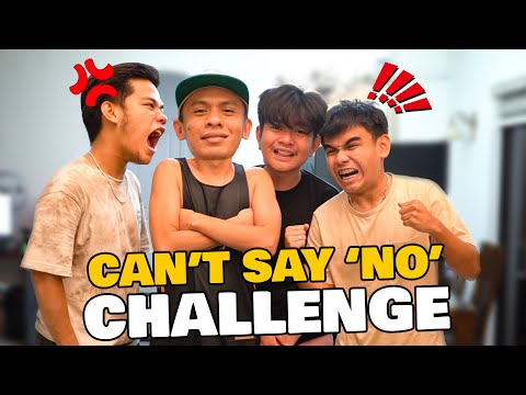 CAN'T SAY NO CHALLENGE sa BG house!! (MAY NAGALIT HAHAHA!)