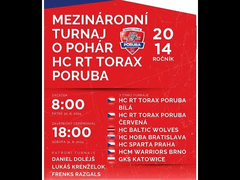 Poruba Cup Ostrava HC Baltic Wolves   HC RT Torax Poruba ČD 28.08.2024