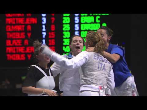 HIGHLIGHTS - FENCING WORLD CHAMPIONSHIPS 2013-TEAM-Men Sabre/Women Foil