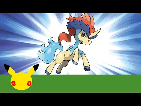 Festeggia 20 anni di Pokémon con il Pokémon misterioso Keldeo! #Pokemon20