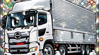 大型トラック走行動画　　4                                            夜間走行　　東京都青梅市