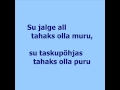 Ma Tahan Olla öö Laul Ja Sõnad