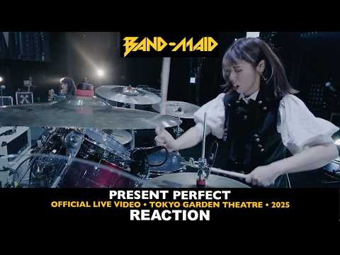 Musicians REACT to Band-Maid: Present Perfect (2025 Official Music Video)