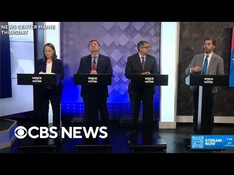 Maine Democratic Senate candidates criticize ICE during debate
