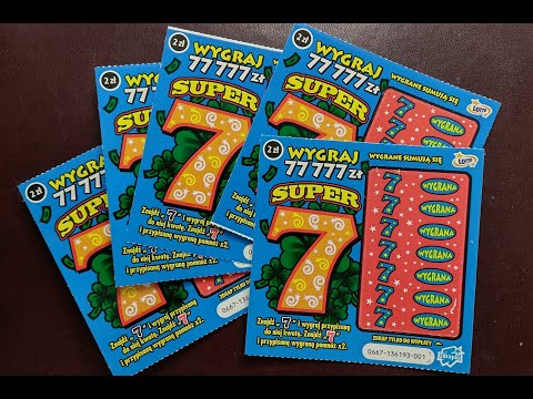 Zdrapki lotto 416# Czwartkowy draping, Premierka super 7😊🤑🤑😊