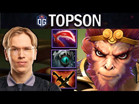 OG.TOPSON MONKEY KING WITH 25 KILLS - DOTA 2 7.29 GAMEPLAY