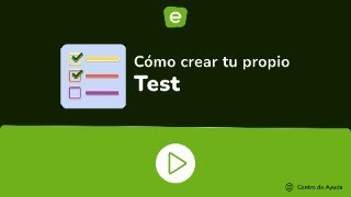 Cómo crear tu propio Test en Educaplay