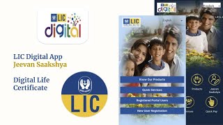 LIC Digital (Jeevan Saakshya) App 2023 - Submit Digital Life / Existence Certificate Online