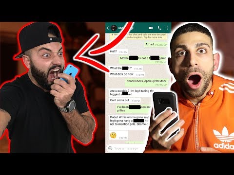 *WE FOUGHT* LYRIC TEXT PRANK ON MOE SARGI WITH POST MALONE Video