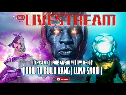 KANG RANK UP AND BUILD | LUNA SNOW SUMMER UNIFORM REVIEW | CRYSTALS GIVEAWAY | Marvel Future Fight