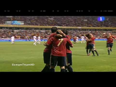 Spain 5-0 Belgium - World Cup 2010 Qualifying 05/09/09