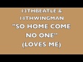 SO HOW COME NO ONE(LOVES ME)-BEATLES ...