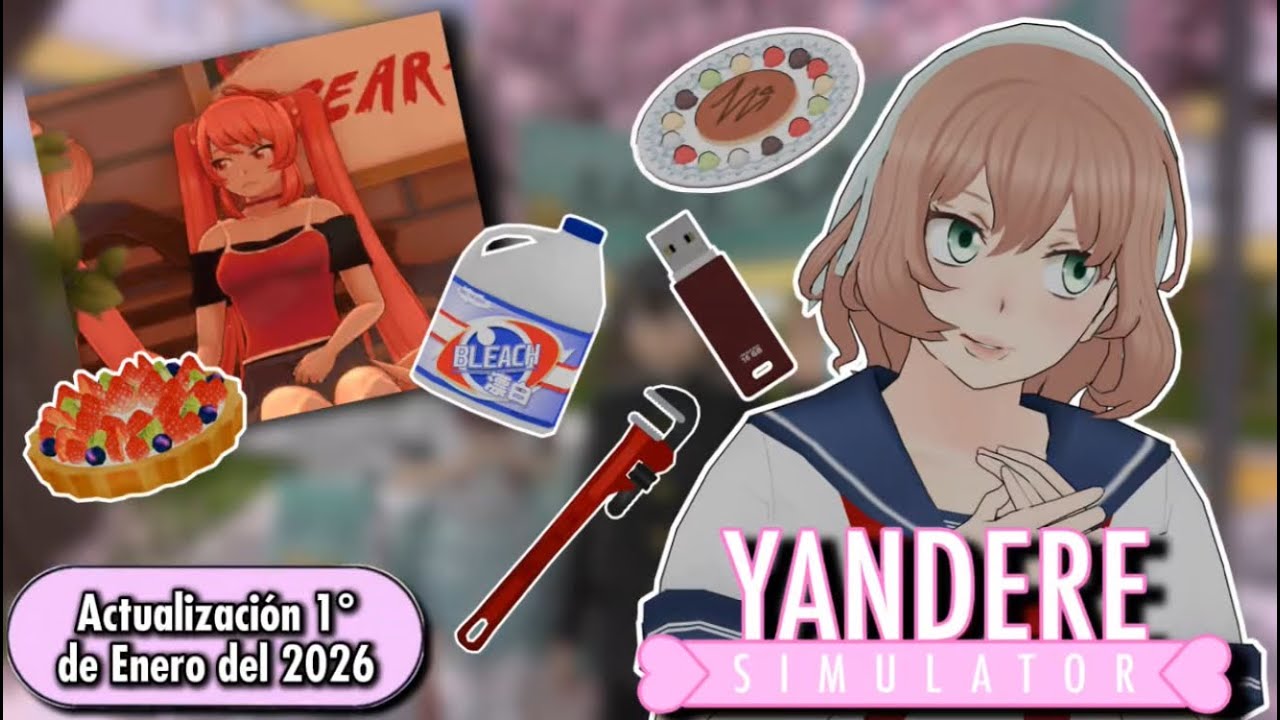 Actualización 1 de Enero -Yandere Simulator