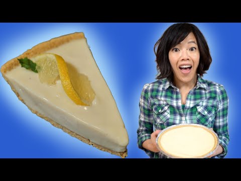LEMON Icebox Pie in 5 minutes, 2 Ingredients -- an Old-Fashioned Recipe