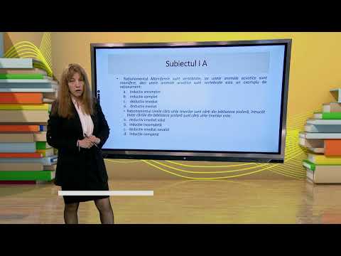 TeleŞcoala: Logică clasa a XII-a – Probleme frecvente in abordarea grilelor (@TVR2)