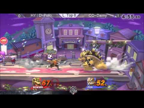 HY | D~Pollo (Bowser) vs. Daimy (Fox) - Losers Top 8 - Smash Pendiente XXV
