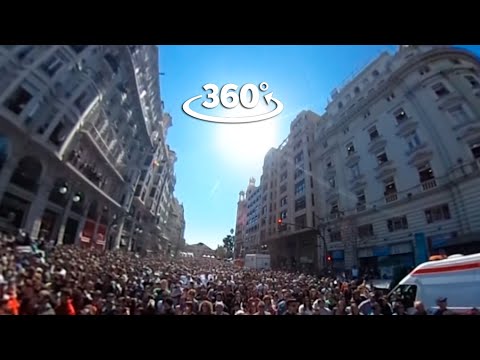 Mascletà en 360 grados - Fallas 11 de Marzo de 2016 | PIROTECNIA TOMÀS | 360Movic